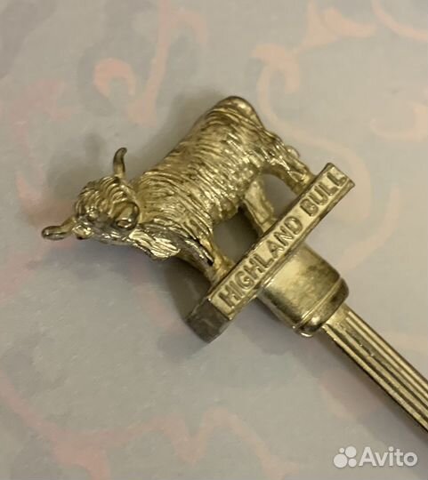 Англия Шотландия винтаж Ложки, вилка,щипцы