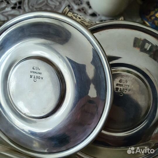 Чашка в серебряном подстаканнике. Америка