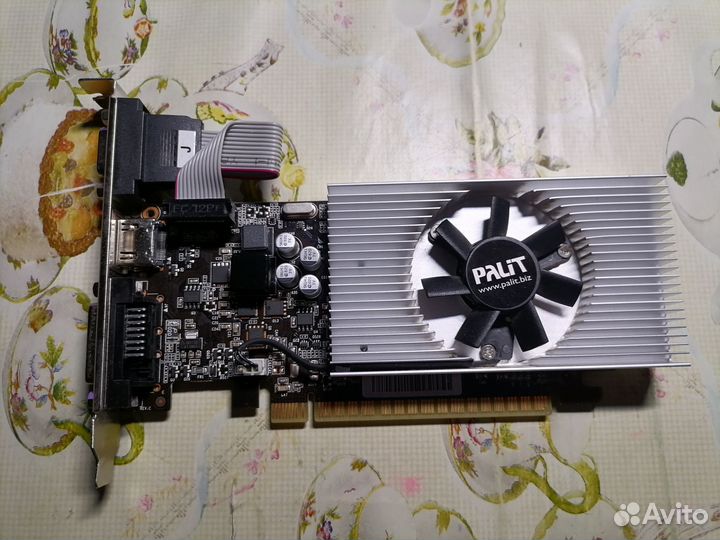 Видеокарта gt740 1024m sddr3 128b crt dvi hdmi