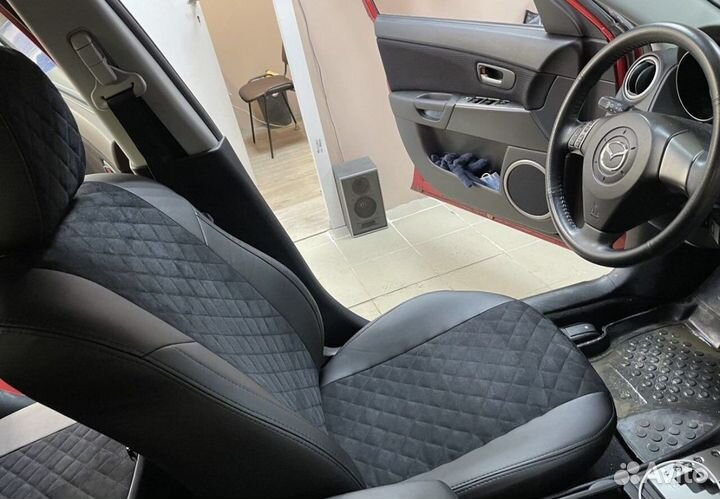 Чехлы на сидения mazda 3 bk