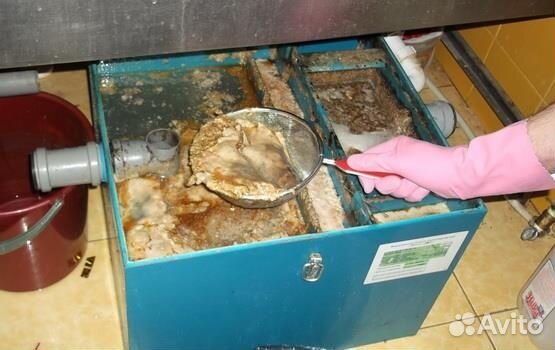 Прочистка жироуловителей