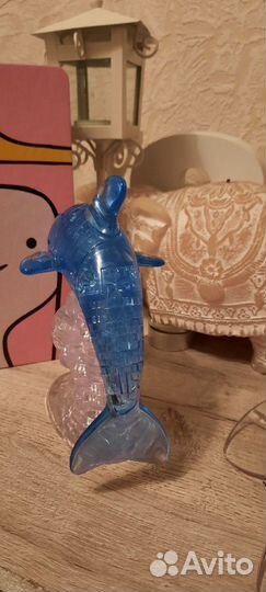 Дельфин статуэтка интерьерная пазл