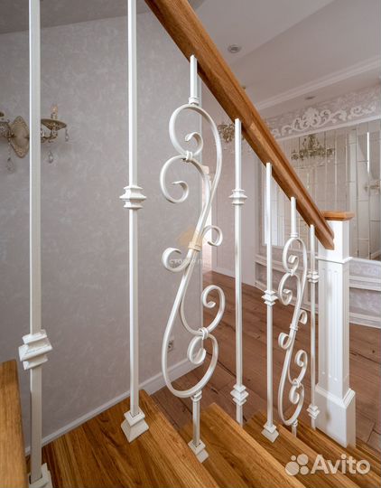 Лестница из дуба