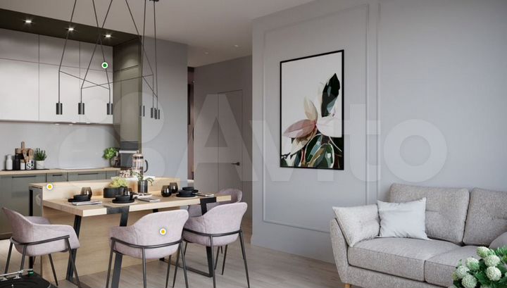 4-к. квартира, 112,1 м², 22/25 эт.