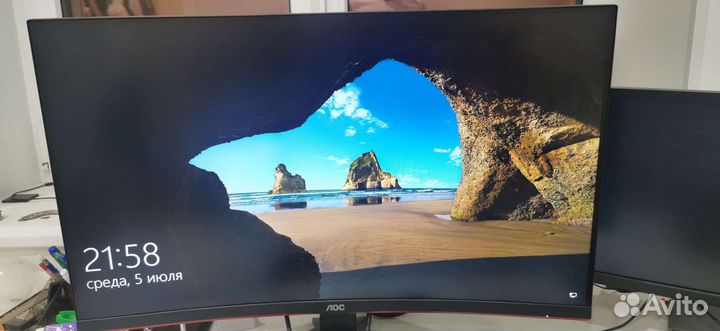 Игровой монитор изогнутый 144h 32 дюйма