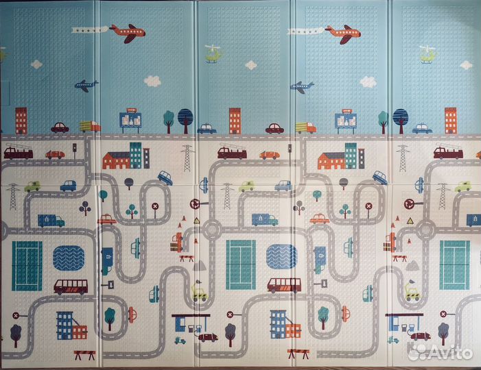 Коврик складной детский