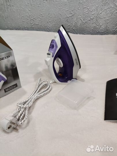 Утюг dexp ns1600c, новый, в упаковке