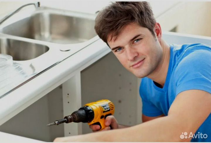 Сборщик мебели, установка кухни