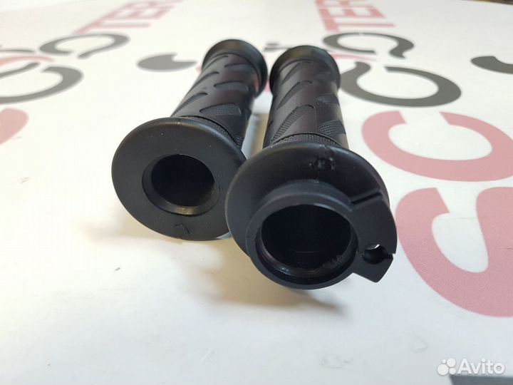 Ручки руля / грипсы резиновые d-22мм. (пара) CN