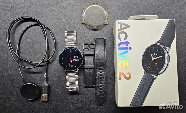 Часы Active watch 2 44mm Samsung нерж.сталь