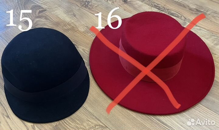 Шляпа фетровая Итальянская