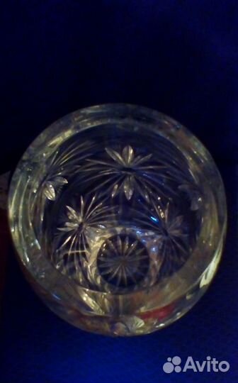 Хрустальная ваза 