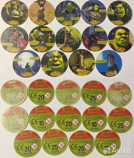 Фишки, кэпсы, сотки Cheetos и другие