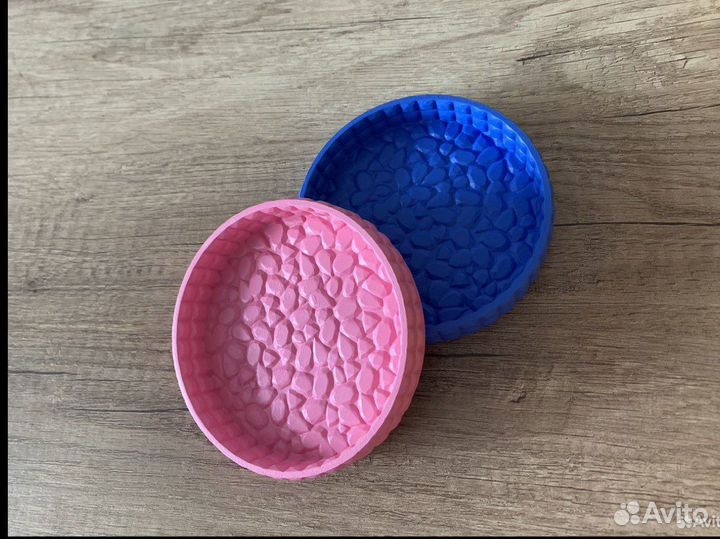 Изделия из гипса поднос круглый «Камушки»