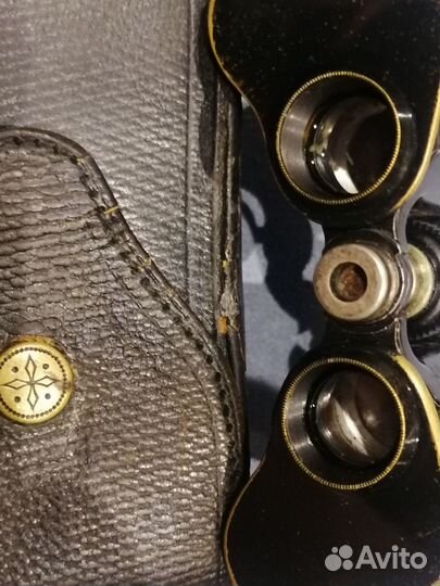 Бинокль антикварный C. P. Goerz Германия в чехле