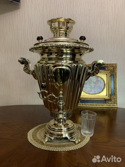 Самовар рюмка В.И. Шемарин 7 л