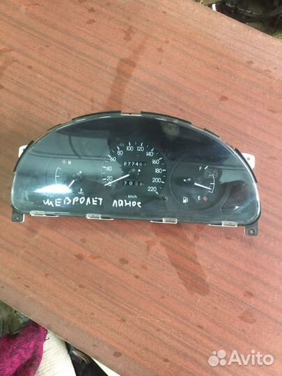 Панель приборов Chevrolet Lanos