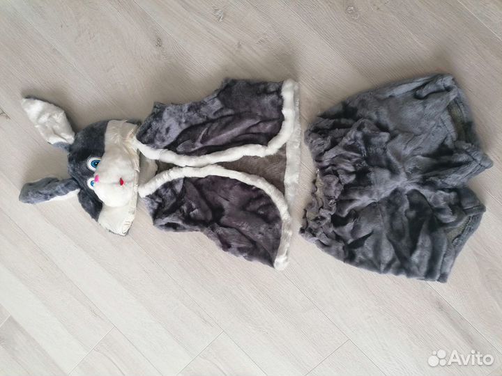 Новогодний костюм, зайченок 3-7 лет