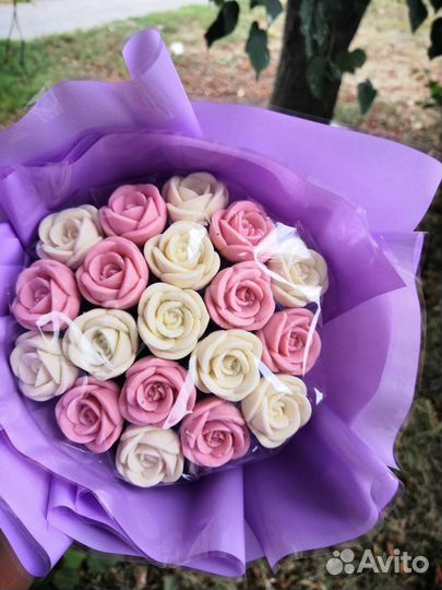 Шоколадная роза 19 шт