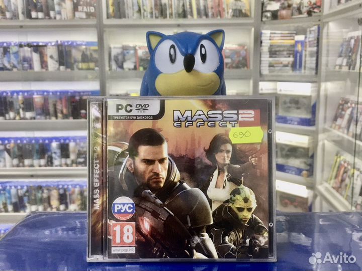 Диск для пк Mass Effect 2