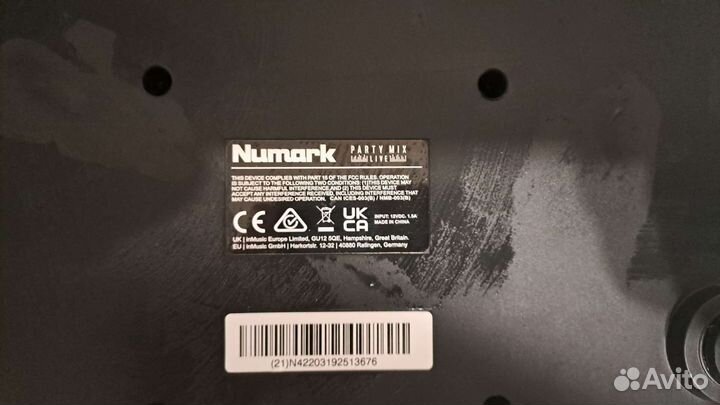 Dj контроллер numark party mix live
