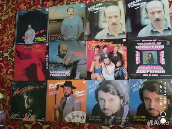 Пластинки. А. Розенбаум. В. Добрынин. Идеальные