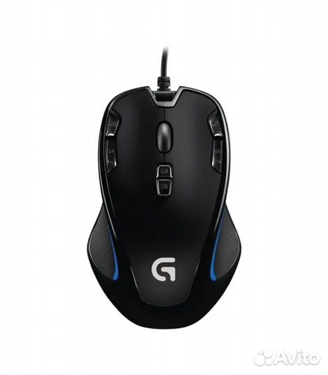 Игровая проводная мышь Logitech G300s, черный