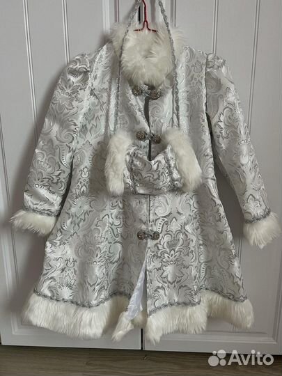 Костюм снегурочки детский