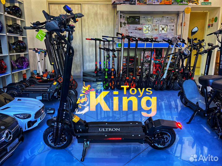 Электросамокат Ultron T10 2400W V2.1 New 2020