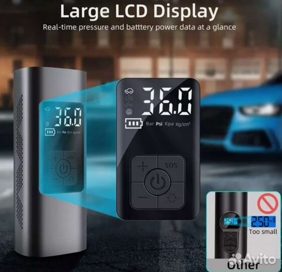 Авто/мото/вело/насос C12