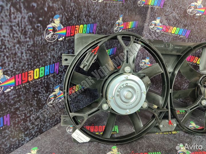 Вентилятор охлаждения 2123 шевроле нива в сборе