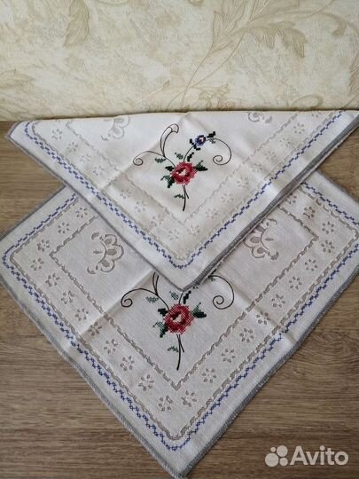 Винтажная салфетка. Разные. Европа