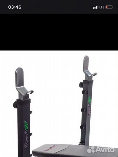 Силовая скамья со стойками