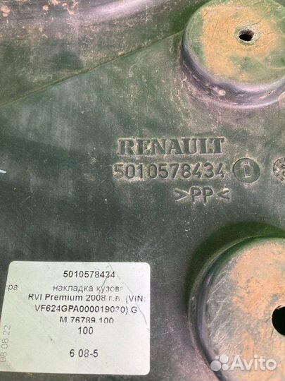 Накладка кузова RVI premium