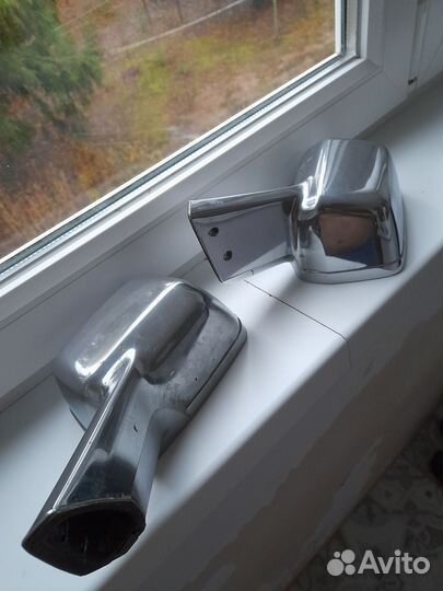 Зеркала хром на крылья для иномарок