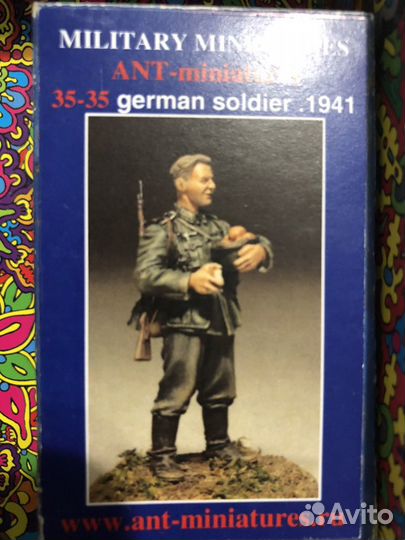 Фигуры немецких солдат (ant-miniatures)