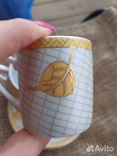 Чашка с блюдцем