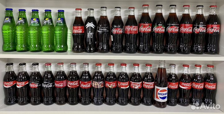 Коллекция coca-cola, pepsi, fanta, sprite