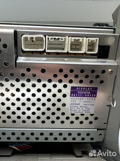 Штатная магнитола lexus gx470