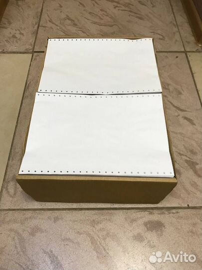 Бумага с отрывной перфорацией А4