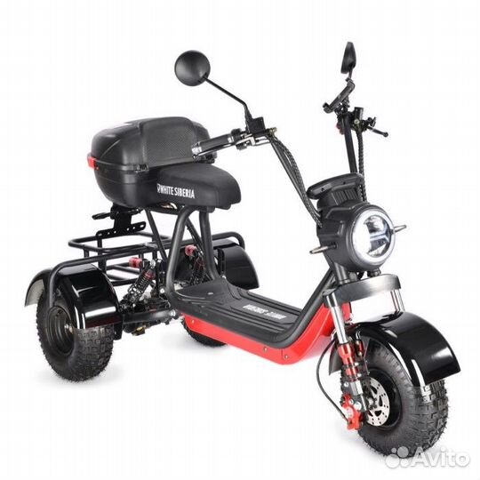 Электротрицикл WS trike mini black 1500