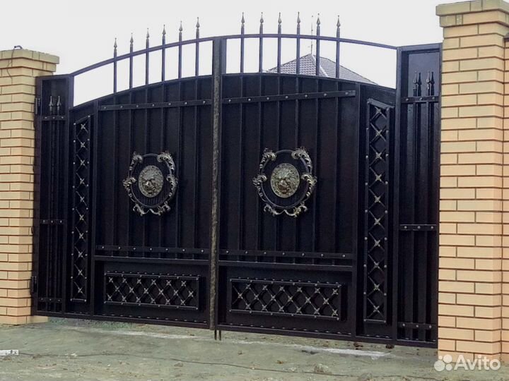 Кованные ворота