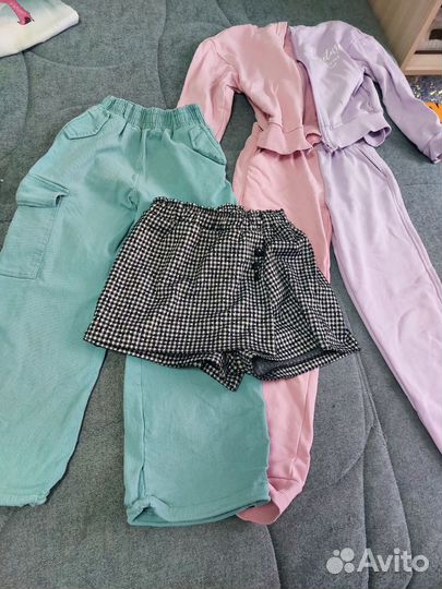 Детские вещи пакетом на девочку 128