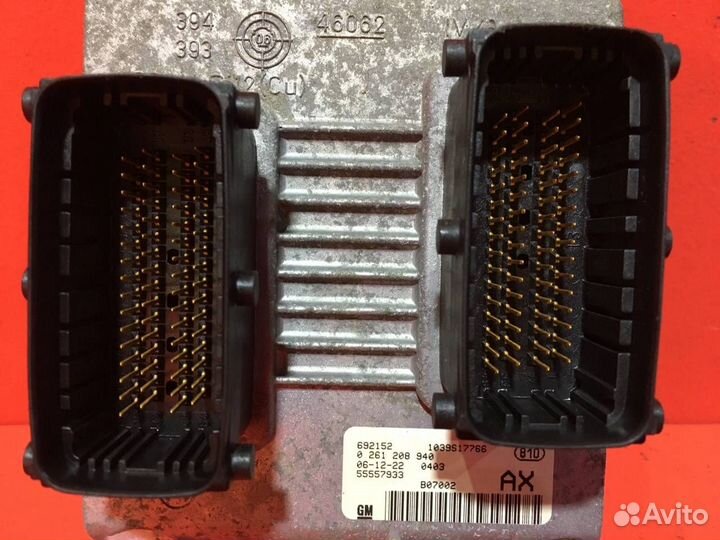 Блок управления двигателем Opel Corsa D Z12XEP Б/У