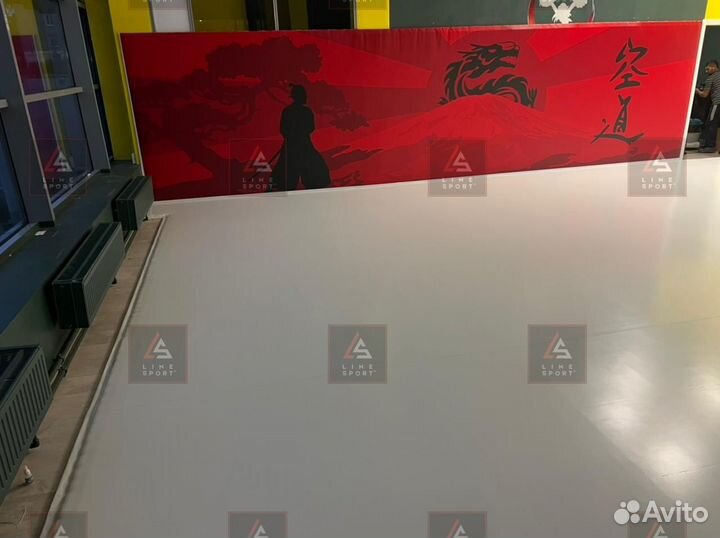 Борцовский ковер 1х1 наполнение пвв