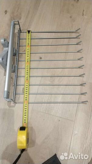 Полновыкатной держатель брюк вешалка