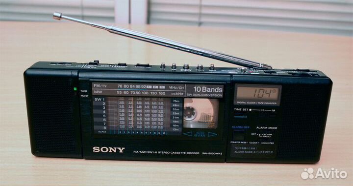 Магнитола sony WA-8000MK II