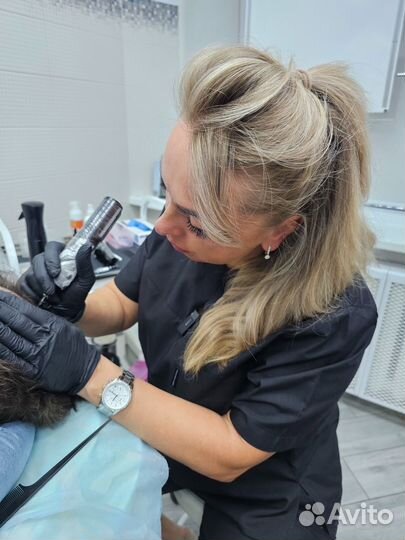 Трихопигментация кожи головы (требуются модели)