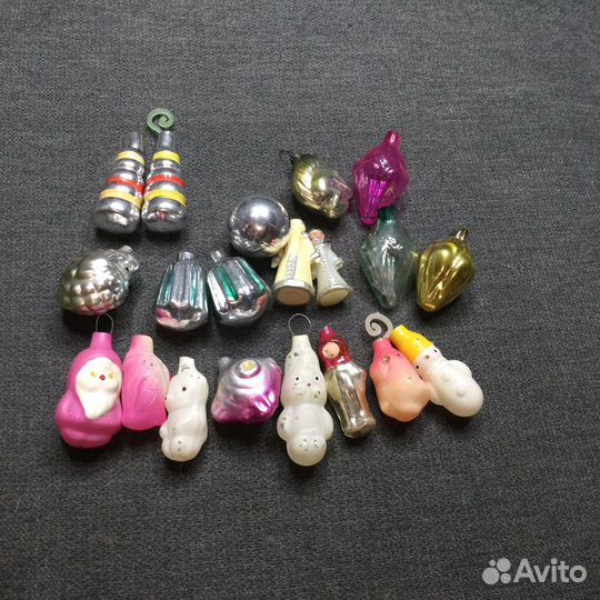 Елочные игрушки СССР