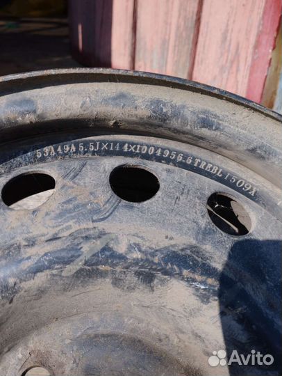 Диски штампованных р14